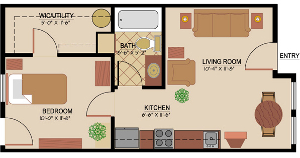 The Dogwood Floor Plan